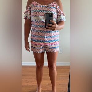 Arizona Jean Co multi colored women’s romper